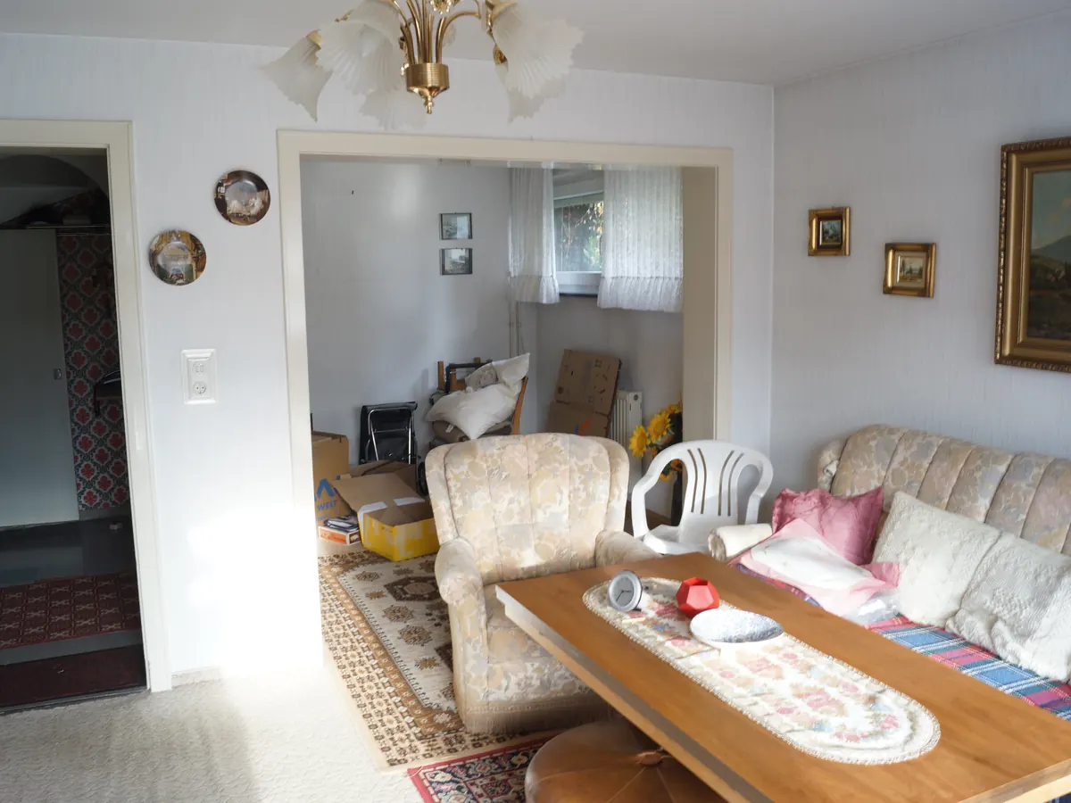 Vorher: Wohnzimmer, Söllingen