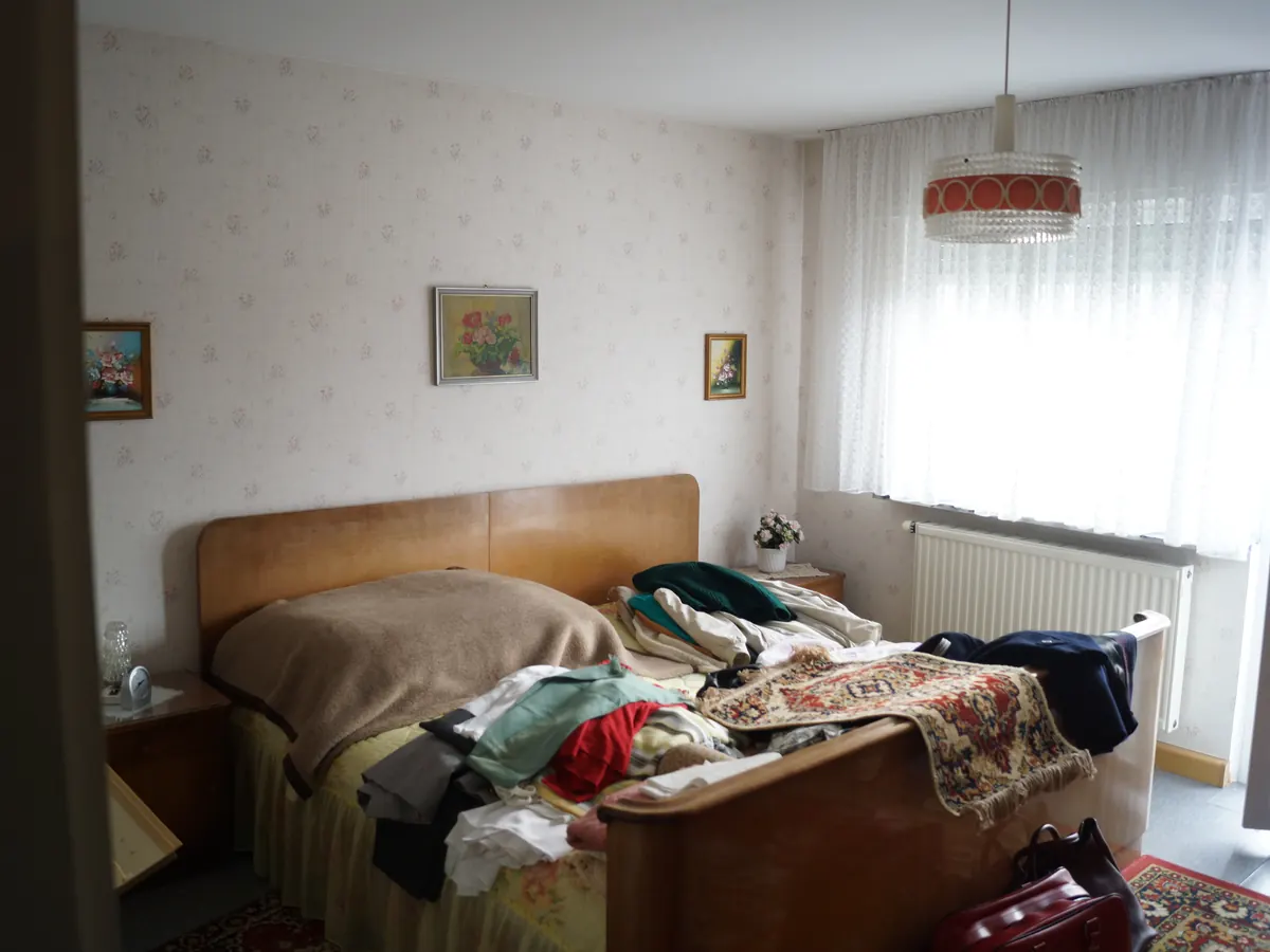 Vorher: Schlafzimmer, Söllingen