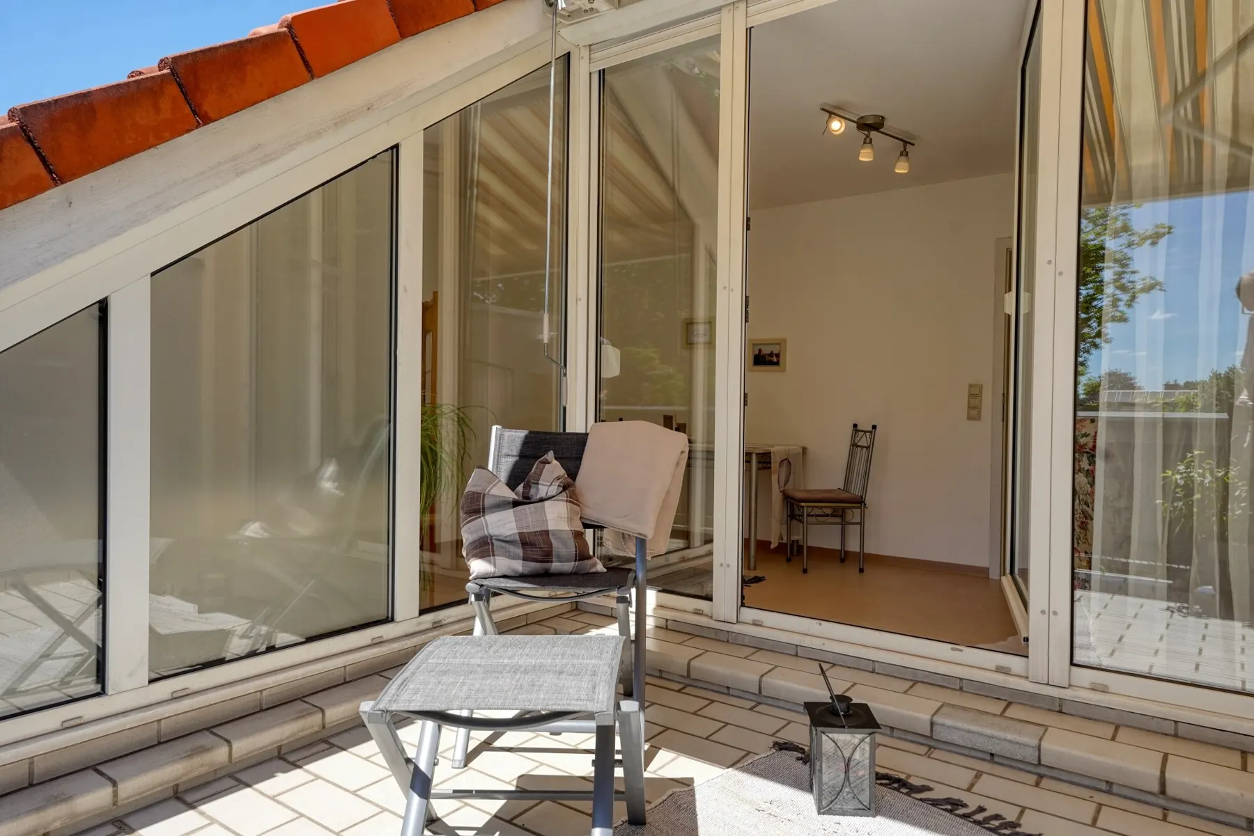 Dachterrasse mit Markise