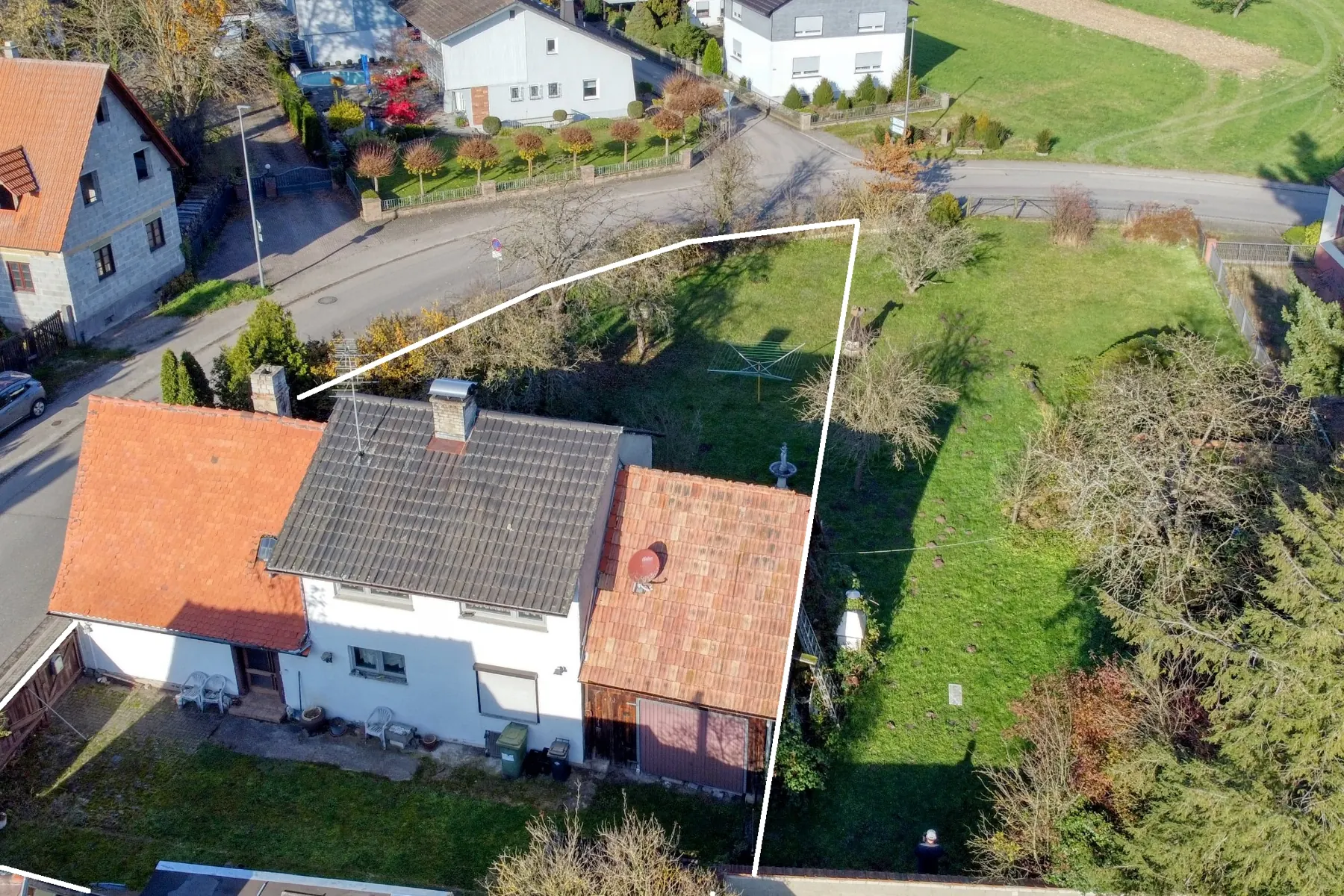 Ansicht von Süden
